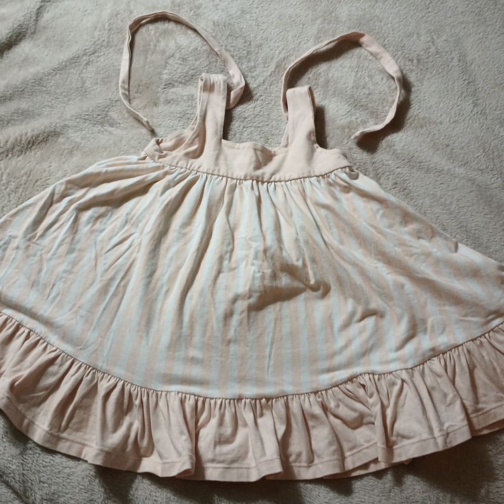 Omi Jo Peaches & Cream Heart Tunic Size 4